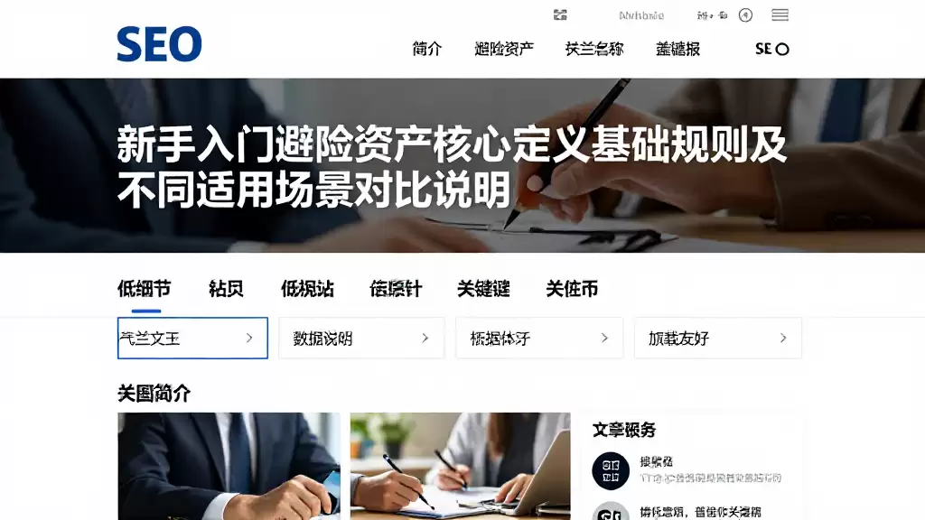 新手入门避险资产核心定义基础规则及不同适用场景对比说明