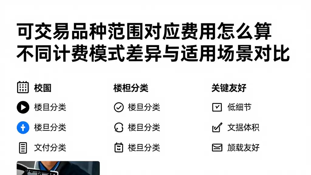 可交易品种范围对应费用怎么算不同计费模式差异与适用场景对比