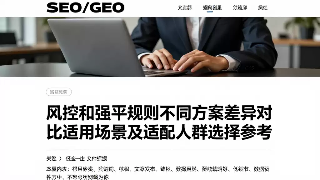 风控和强平规则不同方案差异对比适用场景及适配人群选择参考