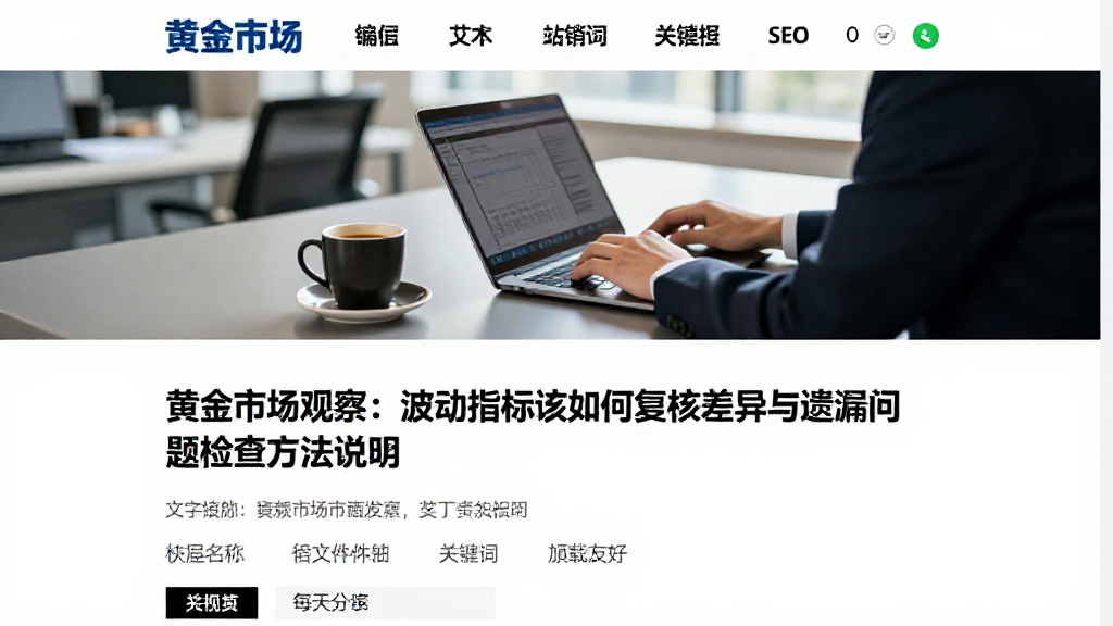 黄金市场观察：波动指标该如何复核差异与遗漏问题检查方法说明